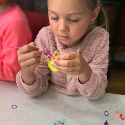Flat River Group Rainbow Loom Sparkle Edition Treasure Box - Rubber Band Crafting Kit* Crafts & Activities