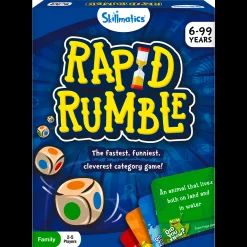 Skillmatics Rapid Rumble Family Category Card Game* Card Games|Social & Emotional Skills