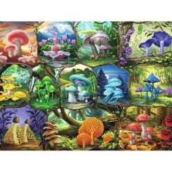 Calendar Holdings, LLC Ravensburger Beautiful Mushrooms Jigsaw Puzzle - 1000pc* Puzzles