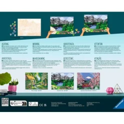 Calendar Holdings, LLC Ravensburger River Cottage Artistic Paint by Number Kit* Drawing, Color & Painting