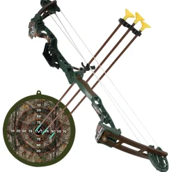 Flat River Group RealTree Adventure Kids' Toy Compound Bow Set - 30" Camo with Suction Arrows* Nerf & Toy Blasters|Nerf & Toy Blasters