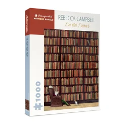 AreYouGame Rebecca Campbell Do Not Disturb Literary Animals Jigsaw Puzzle - 1000 pc* Puzzles