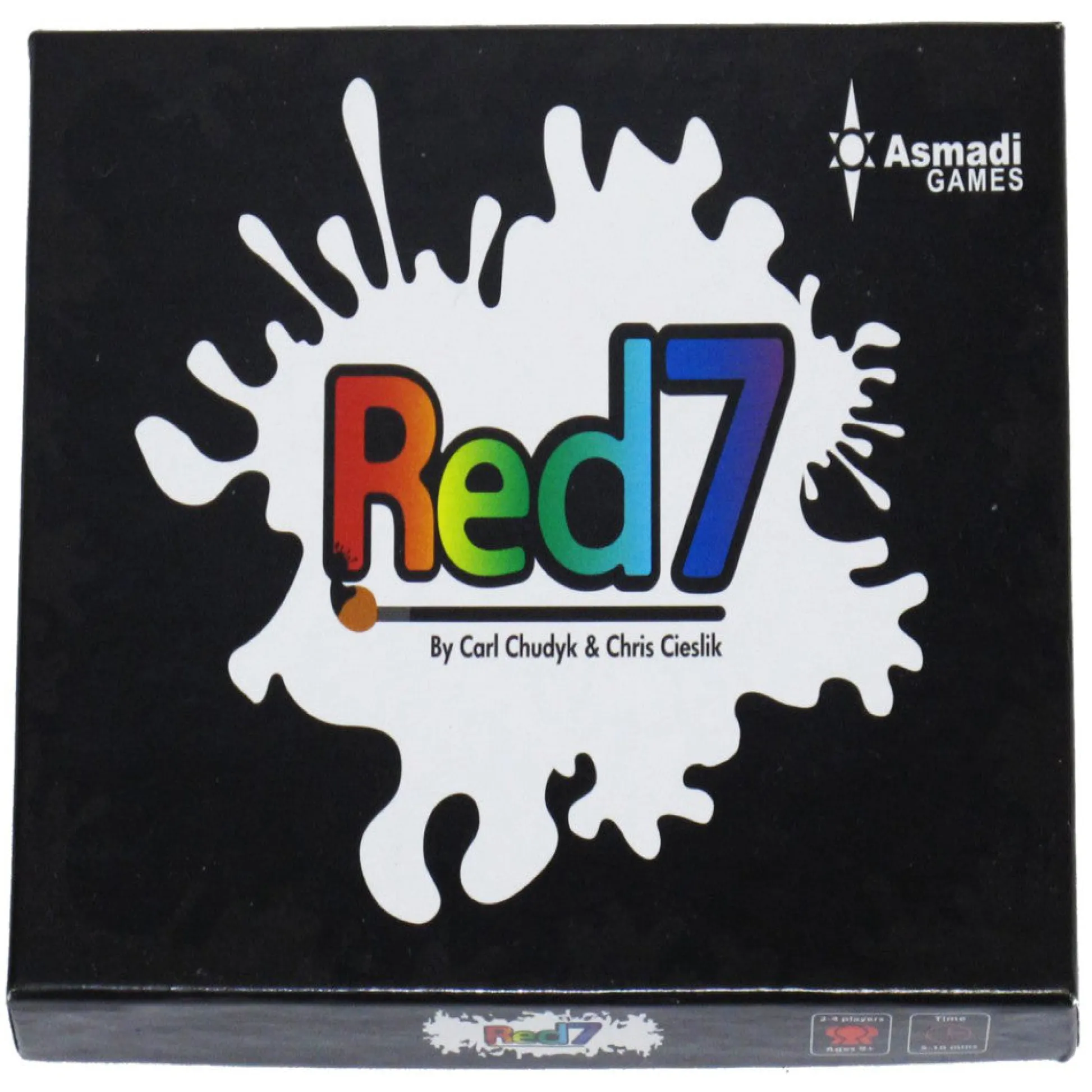 Flat River Group Red7 Card Game by Asmadi Games - Color-Blind Friendly Strategy Game* Card Games