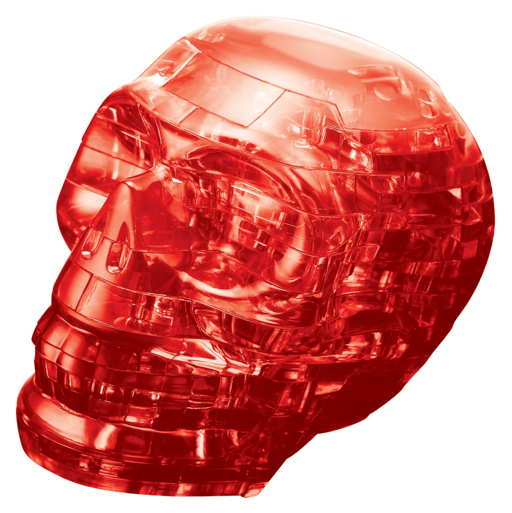 AreYouGame Red 3D Crystal Skull Puzzle - Challenge Your Mind!* Puzzles