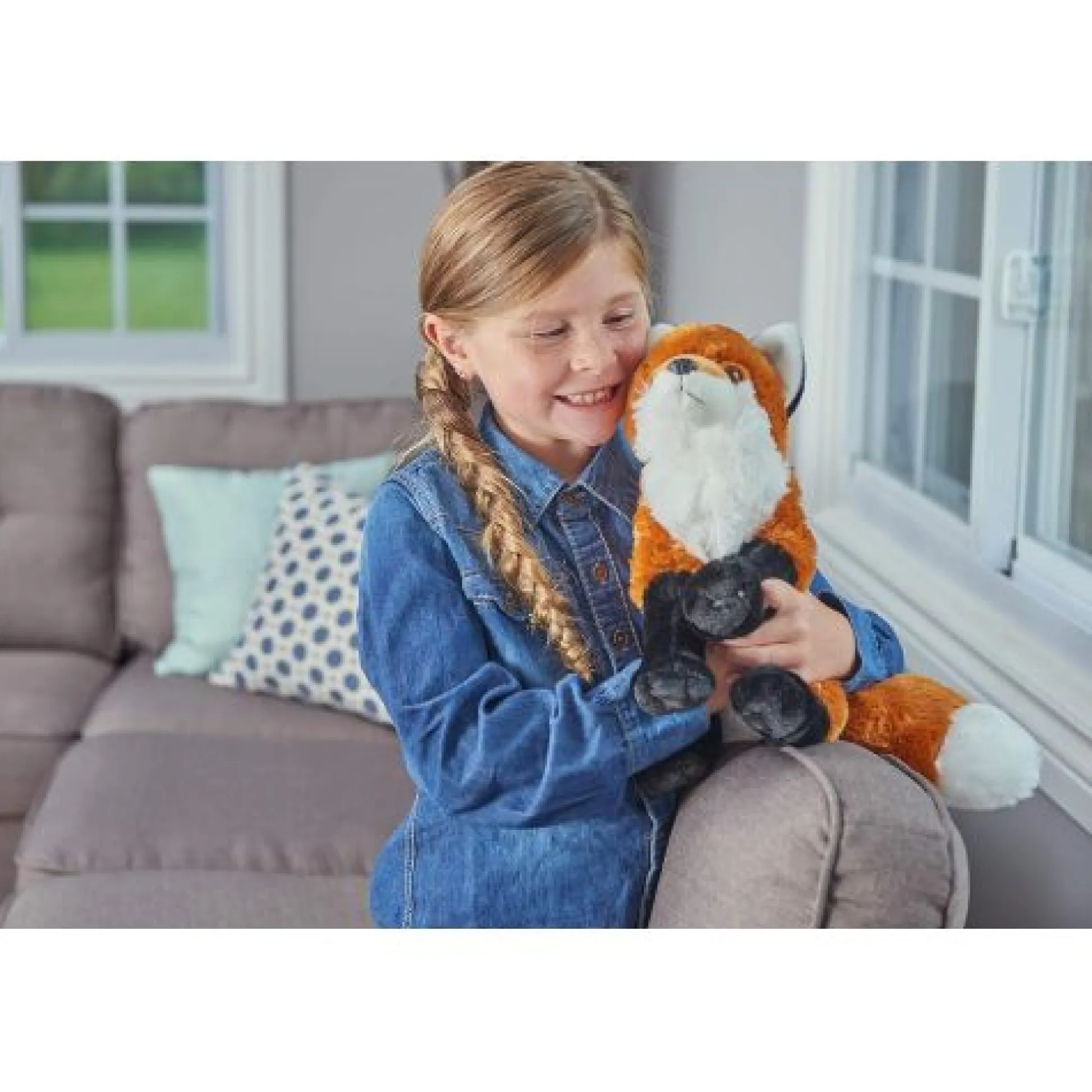 Calendar Holdings, LLC Red Fox 12 Inch Plush - Lifelike, Cuddly Toy* Stuffed Animals|Stuffed Animals & Plush Toys