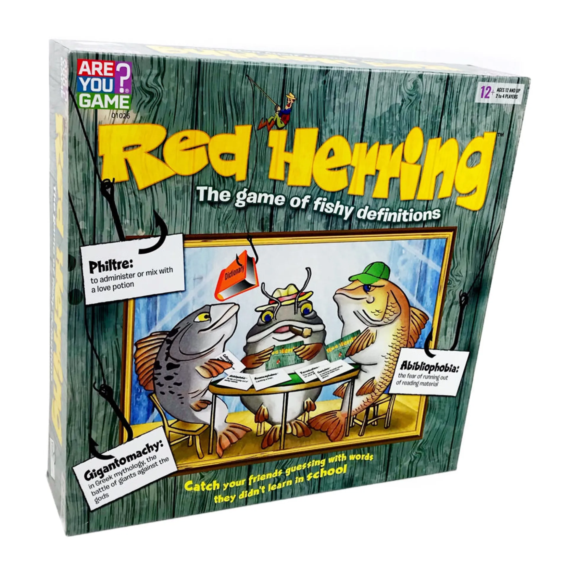 AreYouGame Red Herring Strategic Board Game for 2-4 Players* Board Games|Role-Playing Games