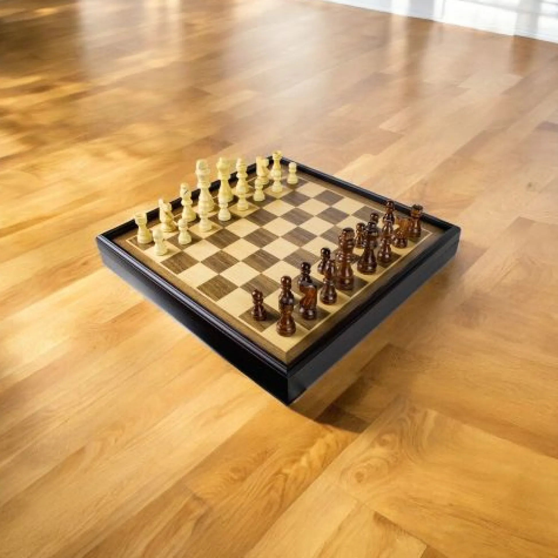 Calendar Holdings, LLC Regal Maple & Walnut Wooden Chess Set Deluxe* Role-Playing Games|Board Games