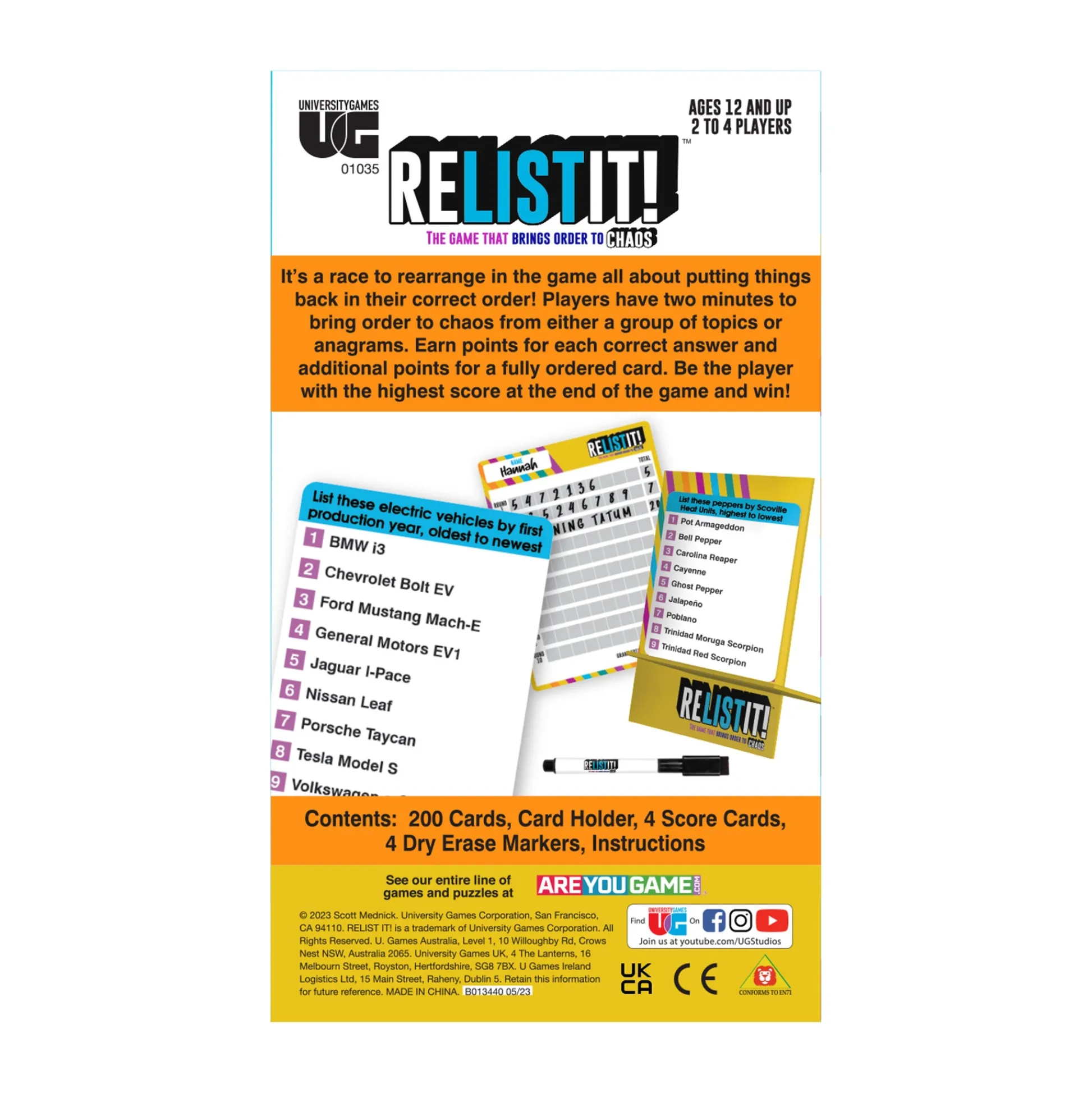 AreYouGame Relist It! Order vs. Chaos Strategy Board Game* Role-Playing Games|Board Games