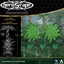 Flat River Group Renegade Game Studios: Heroscape - The Grove at Laur's Edge Terrain Expansion* Strategy Games