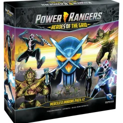 Flat River Group Renegade Games Power Rangers Heroes of the Grid: Merciless Minions Pack 2 Expansion Set* Strategy Games|Board Games