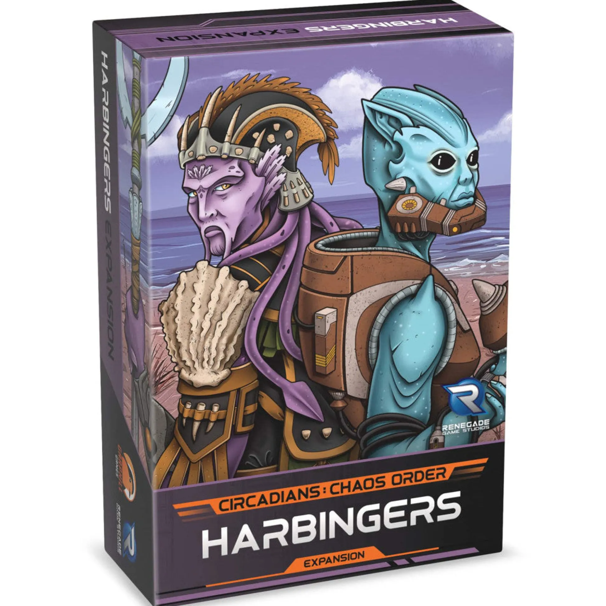 Flat River Group Renegade Games Studios Circadians: Chaos Order Harbingers Expansion Strategy Game* Strategy Games