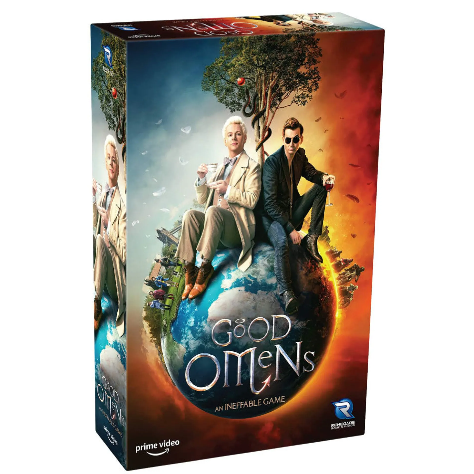 Flat River Group Renegade Games Studios Good Omens: An Ineffable Strategy Game for Ages 14+* Board Games|Role-Playing Games