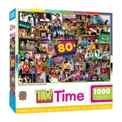 AreYouGame Retro TV Hits Jigsaw Puzzle - 1000 pc* Puzzles