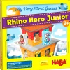 HABA USA Rhino Hero Junior My Very First Games - Cooperative Stacking Game* Preschool Education Toys & Activities
