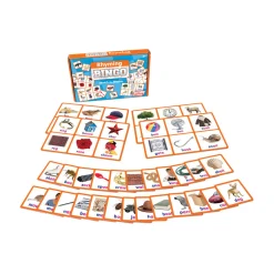 Flat River Group Rhyming Bingo Game by Junior Learning - Educational Toy for Ages 4+* Preschool Education Toys & Activities|Social & Emotional Skills