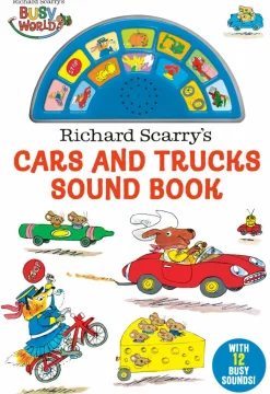 Readerlink Distribution Services Richard Scarry's Busytown Cars and Trucks Sound Board Book*Kids Reading, Writing & Speech|Kids Books