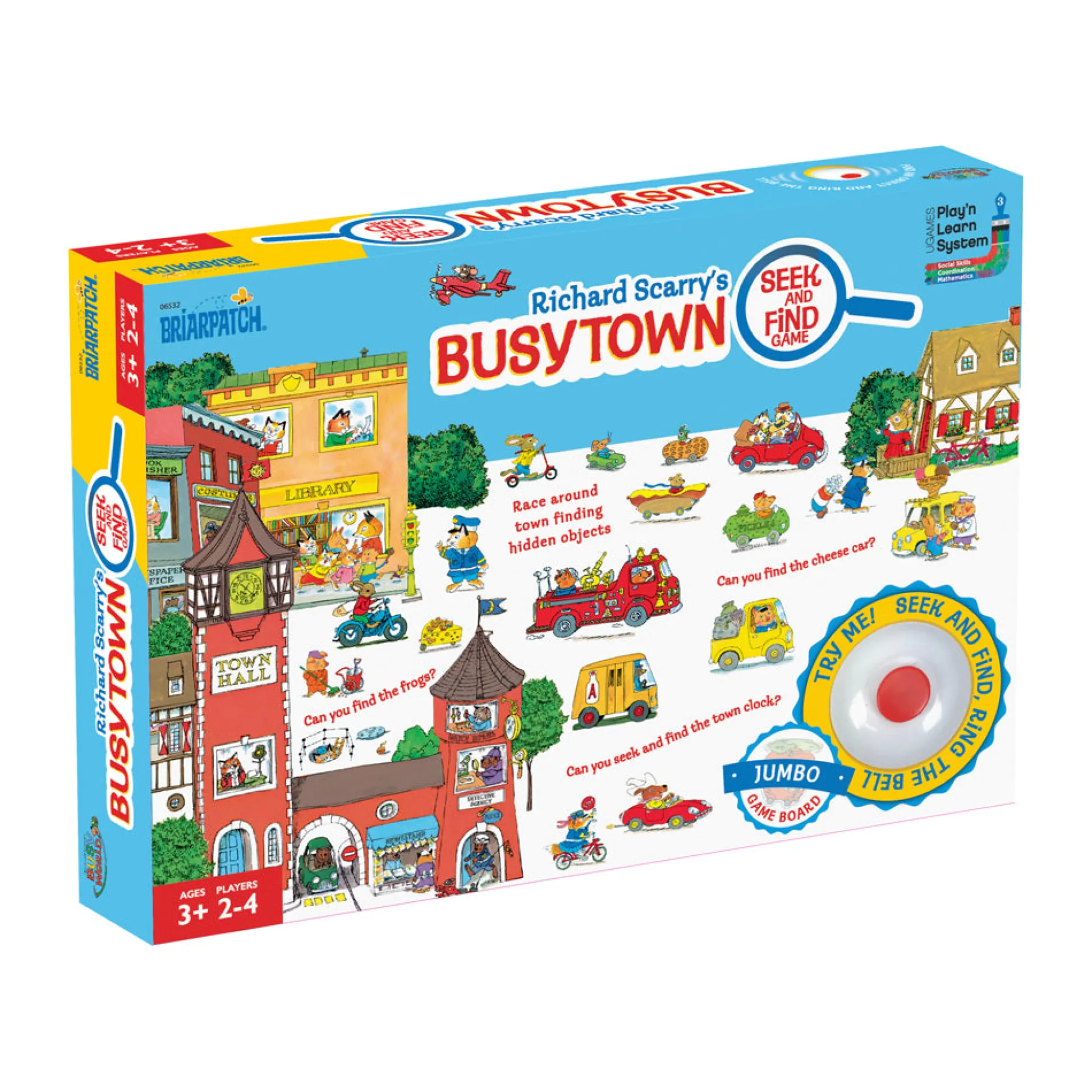 AreYouGame Richard Scarry's Busytown Seek and Find Board Game* Role-Playing Games|Board Games