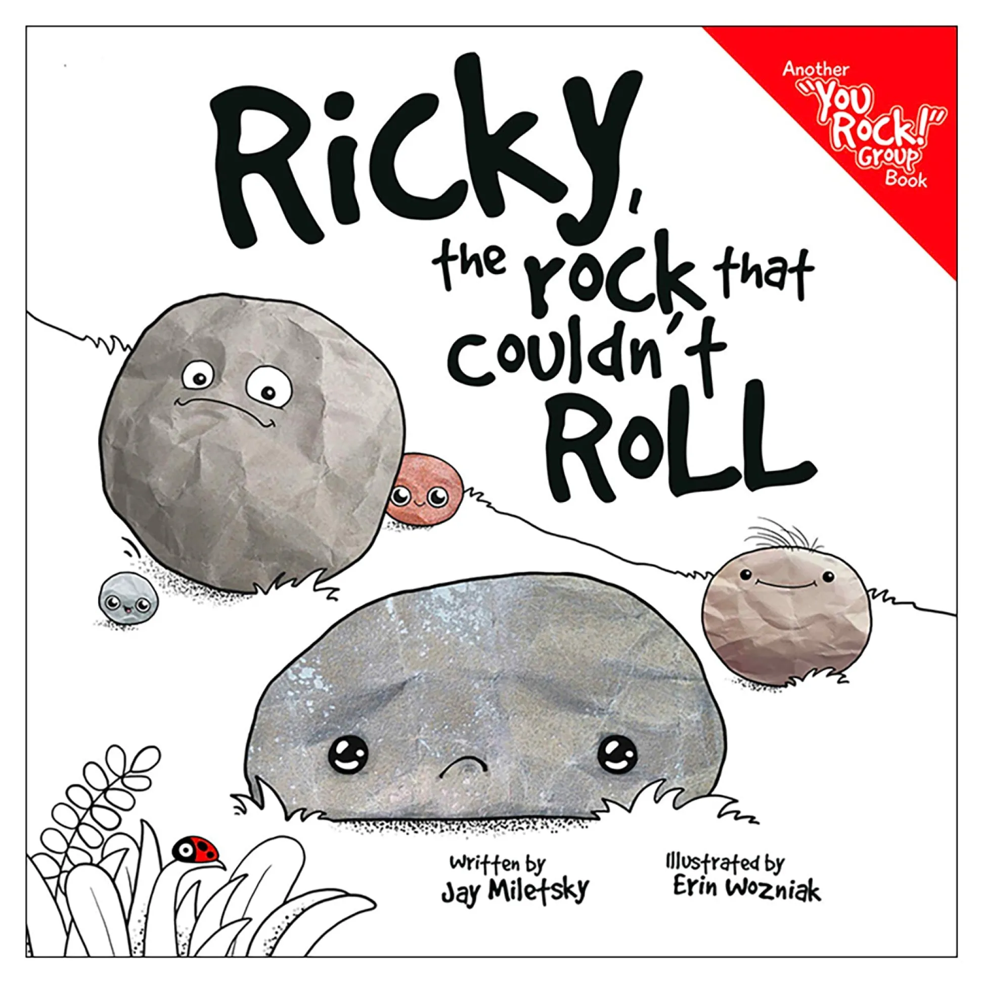 Educators Resource Ricky the Rock That Couldn't Roll - Inspiring Children's Book*Kids Social & Emotional Skills|Kids Books