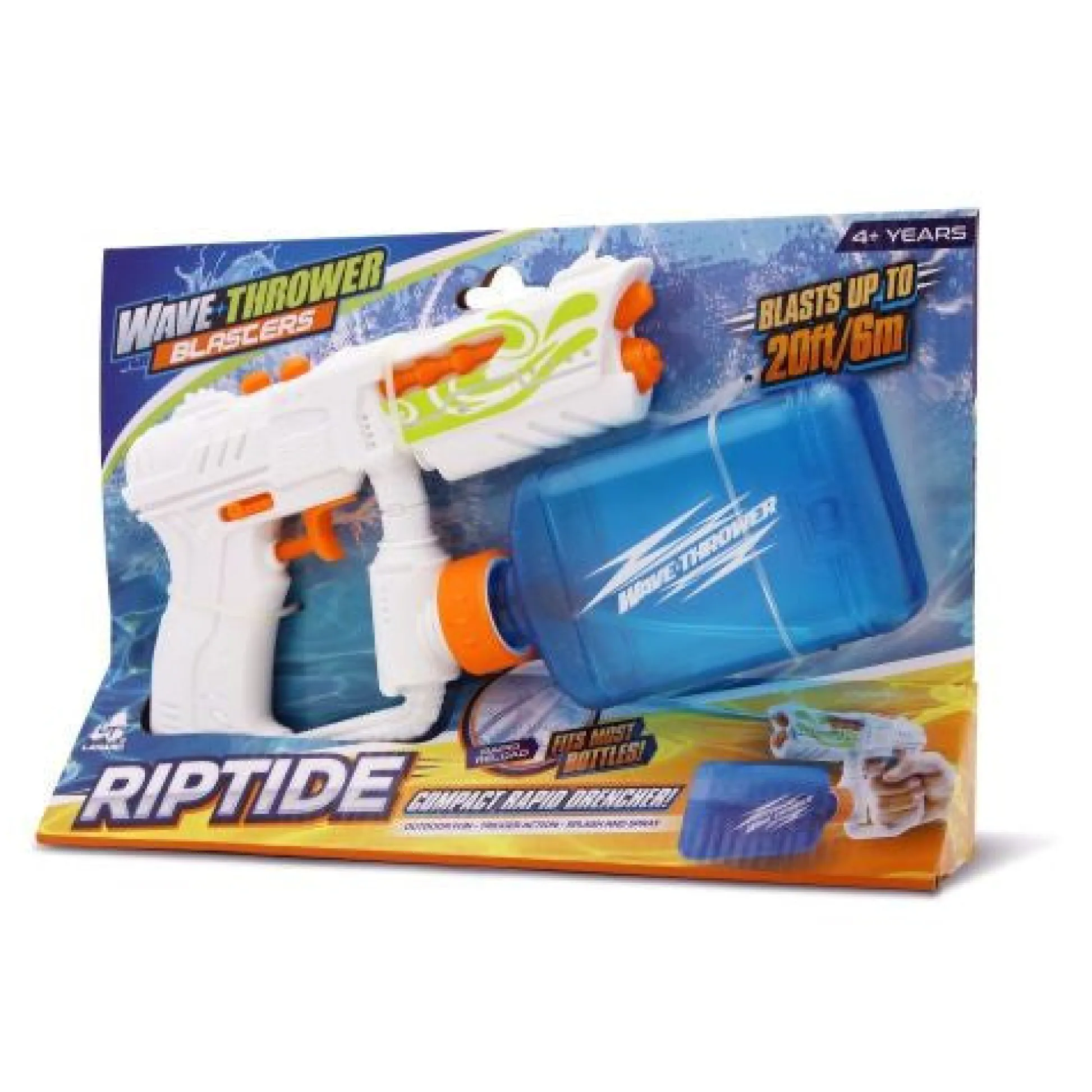 Calendar Holdings, LLC Riptide Water Shooter High-Pressure Outdoor Blaster* Nerf & Toy Blasters|Nerf & Toy Blasters