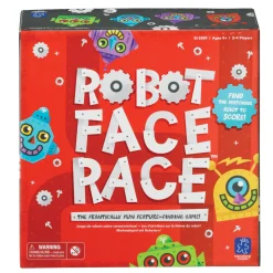 AreYouGame Robot Face Race Game: Color Matching Family Board Game* Role-Playing Games|Board Games