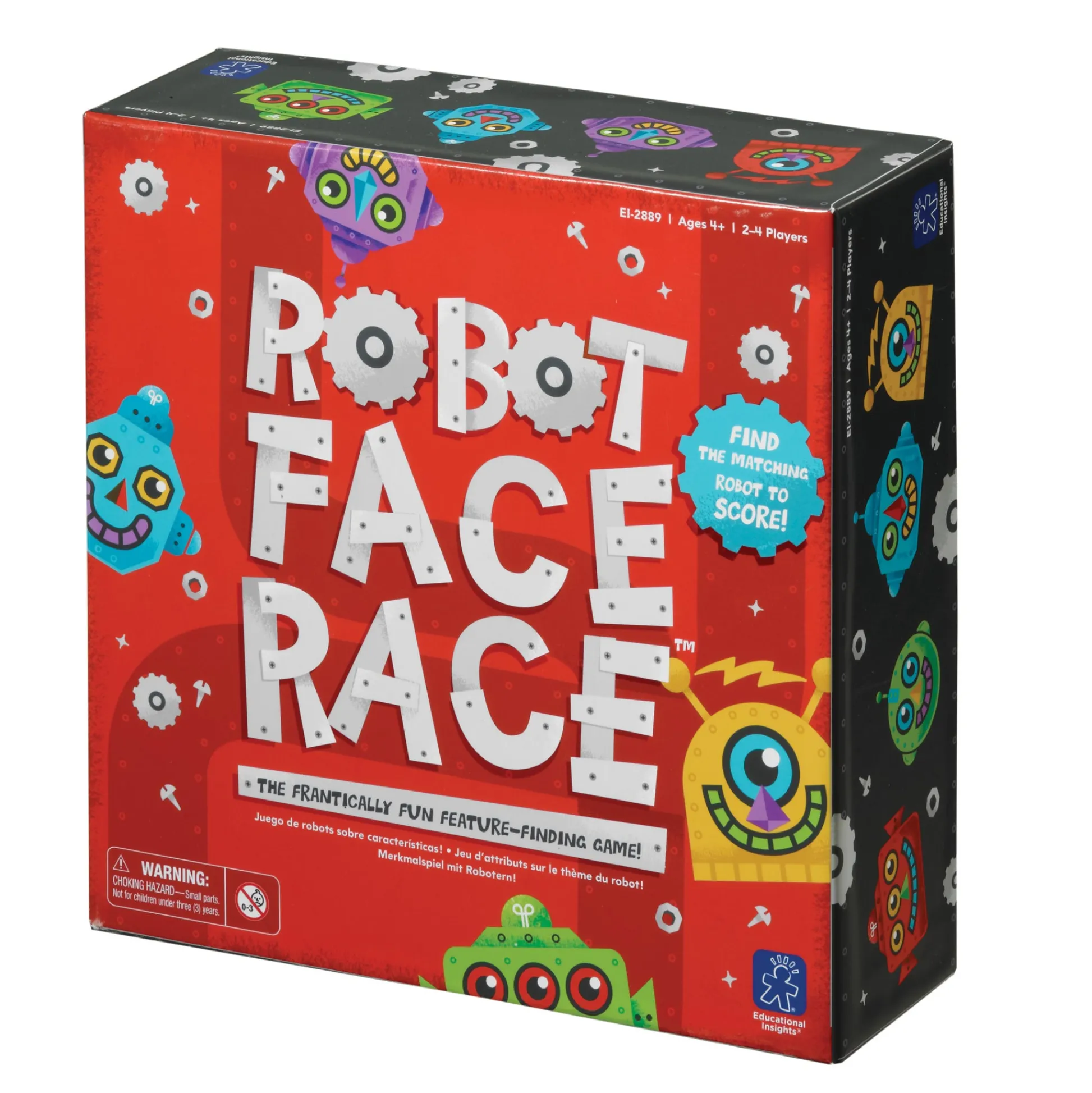 AreYouGame Robot Face Race Game: Color Matching Family Board Game* Role-Playing Games|Board Games