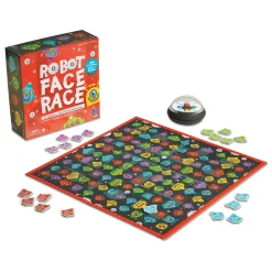 AreYouGame Robot Face Race Game: Color Matching Family Board Game* Role-Playing Games|Board Games