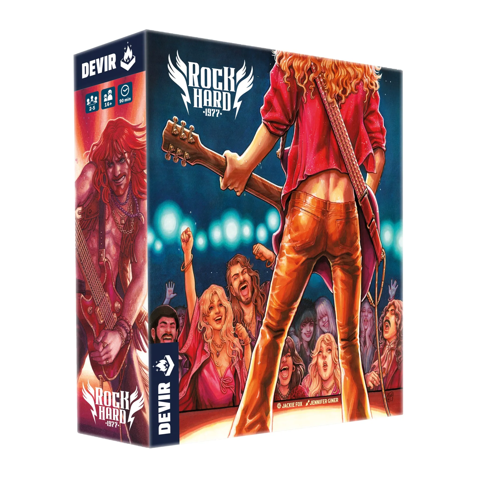 AreYouGame Rock Hard: 1977 - Ultimate Rising Rock Star Board Game* Role-Playing Games|Board Games