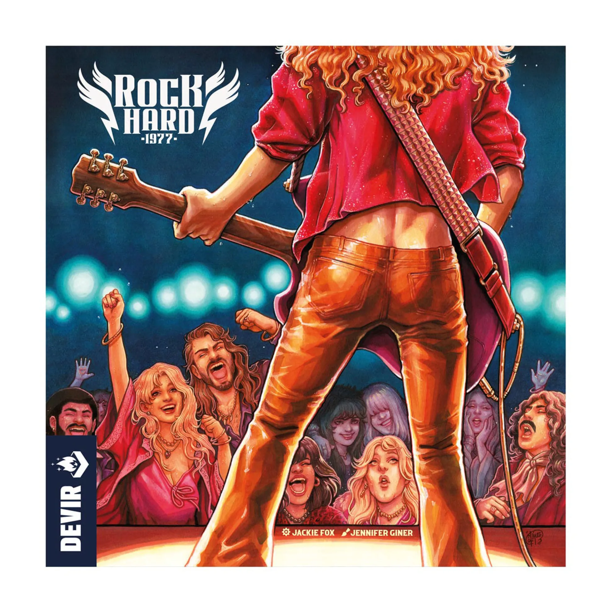 AreYouGame Rock Hard: 1977 - Ultimate Rising Rock Star Board Game* Role-Playing Games|Board Games
