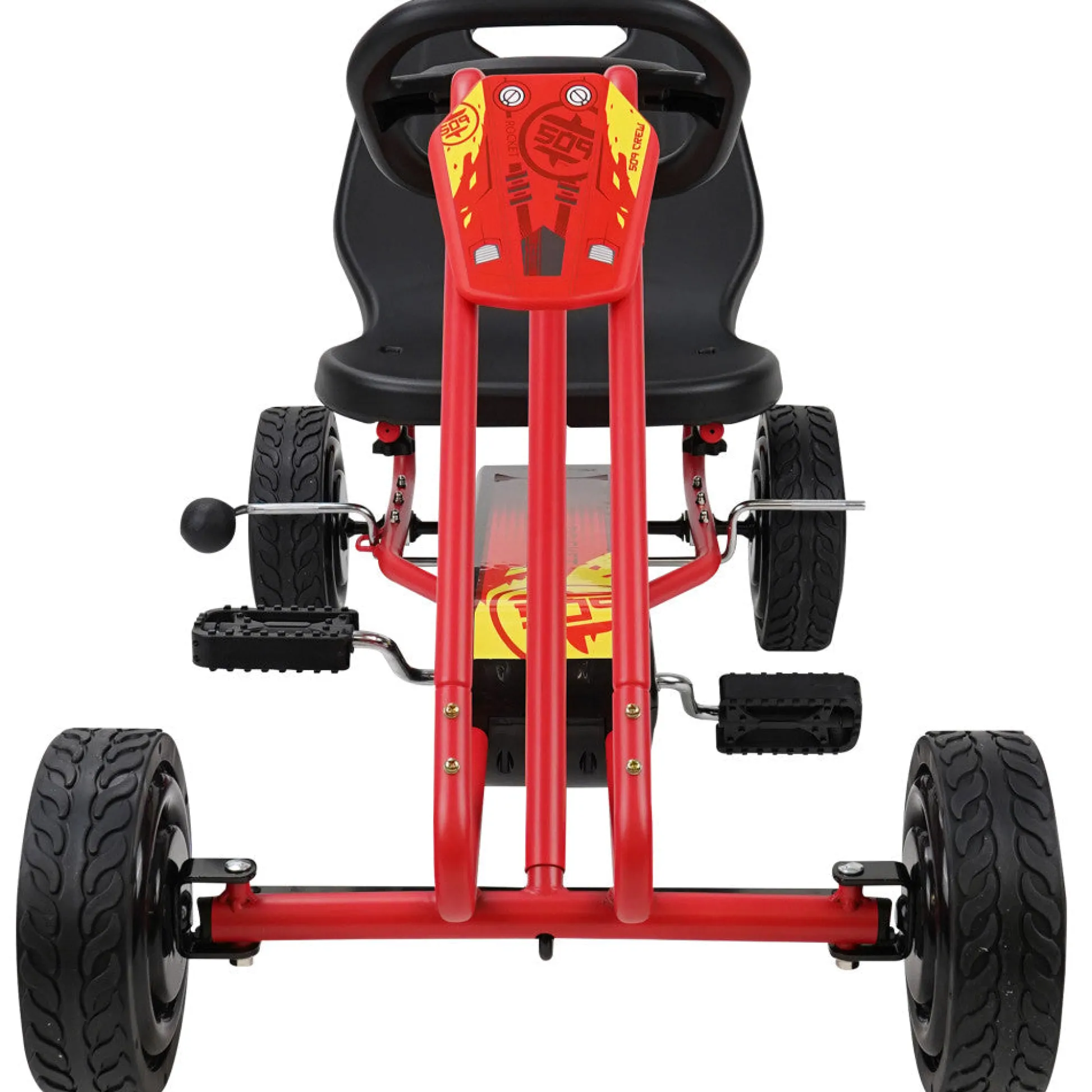 Flat River Group Rocket Pedal Go Kart - High Performance Ride-On Toy for Kids - Red* Ride-Ons|Ride-Ons & Push-Pull Toys