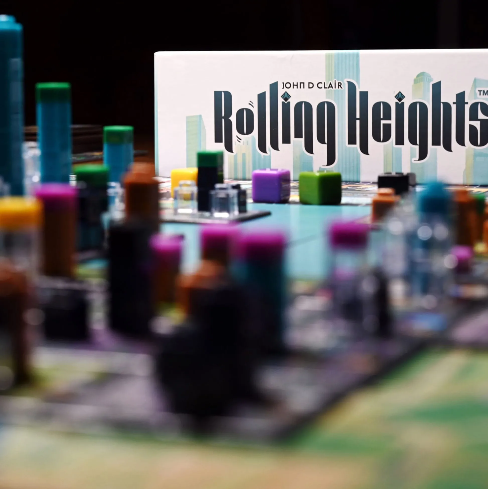 Flat River Group Rolling Heights City Building Strategy Board Game by Alderac Entertainment Group* Board Games|Role-Playing Games