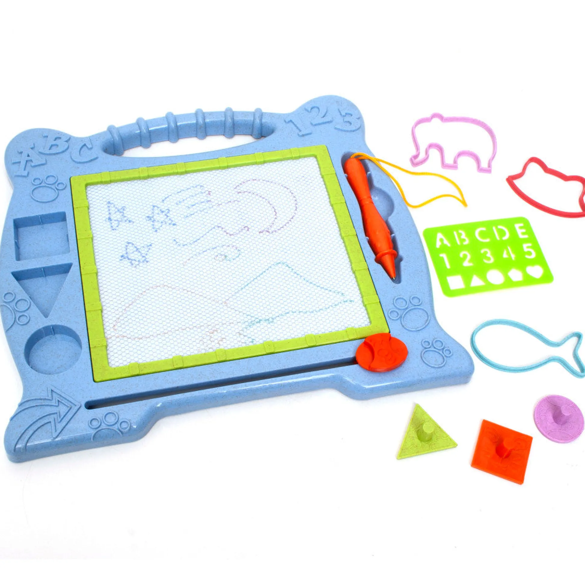 Flat River Group Roo Crew Magic Doodle Board - Creative Drawing Set for Kids, Travel-Friendly, 9 Pieces, Ages 3+* Drawing, Color & Painting