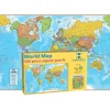 Educators Resource Round World Products Colorful World Map Jigsaw Puzzle - 500 pc* Puzzles