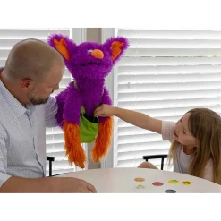 Educators Resource Roylco Edgar the Emotion Monster - Interactive Hand Puppet Kit* Puppets & Puppet Theaters|Dress Up