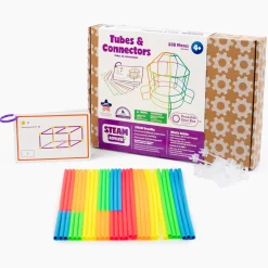 Educators Resource Roylco STEAM Tubes & Connectors Set - Creative Engineering Fun!* Engineering Toys