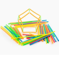 Educators Resource Roylco STEAM Tubes & Connectors Set - Creative Engineering Fun!* Engineering Toys