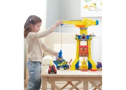 Macy's - Supplier Rubble & Crew Bark Yard Crane Tower Playset with Kinetic Sand and Action Figure* Playsets & Vehicles