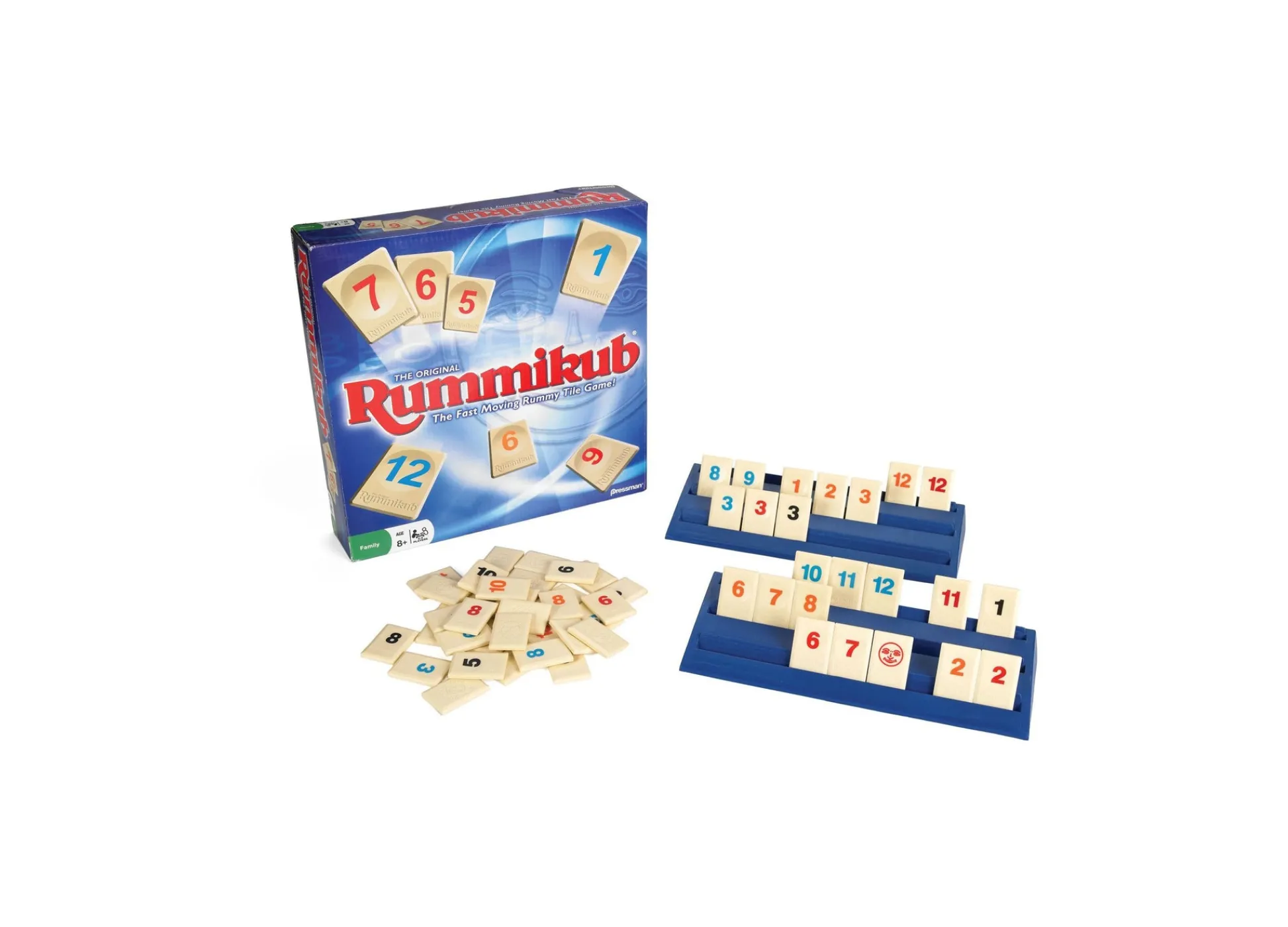 AreYouGame Rummikub Original Classic Tile-Based Strategy Game* Dominoes & Tiles Games