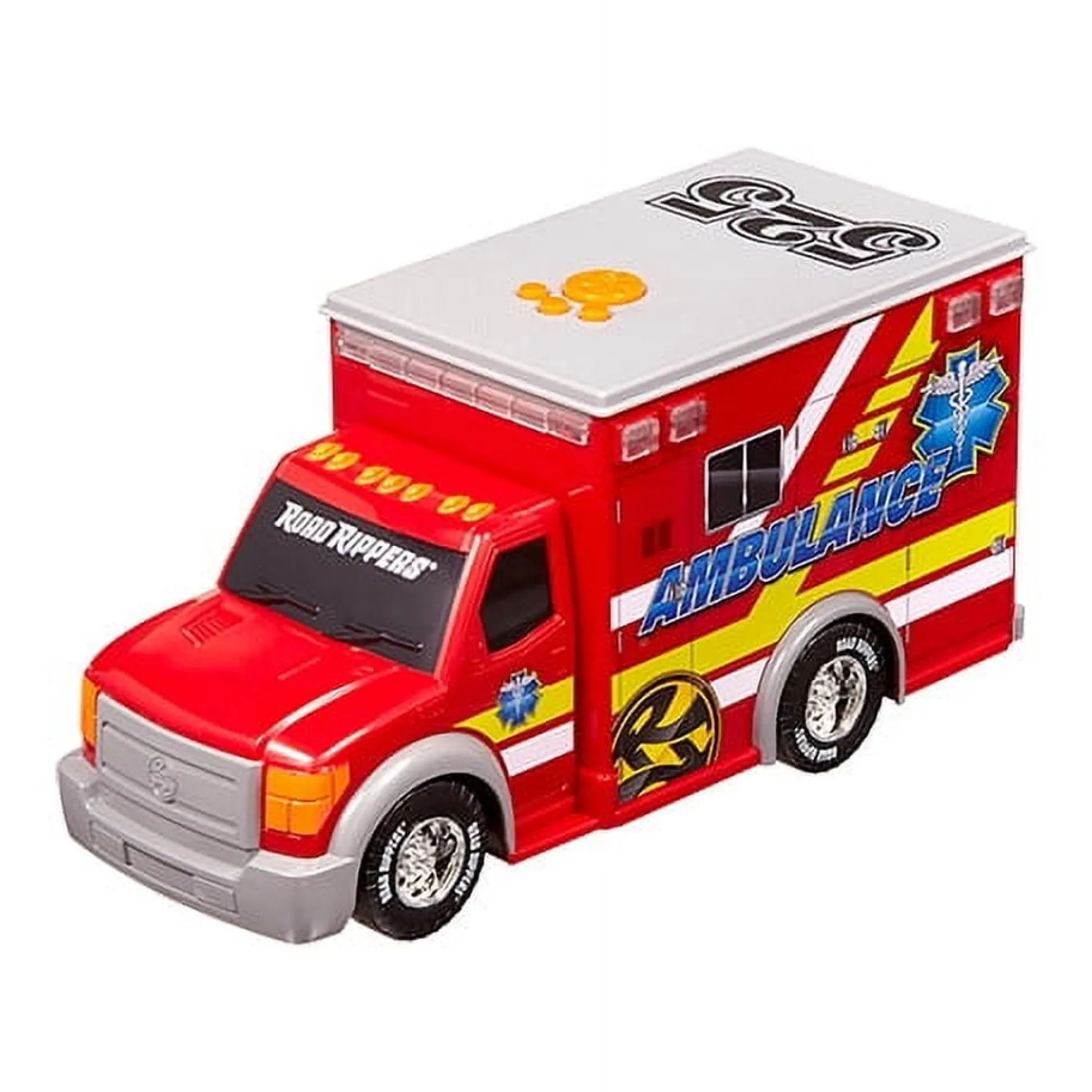 The Distribution Solutions Rush & Rescue Motorized 12-Inch Ambulance with Lights and Sounds* Playsets & Vehicles