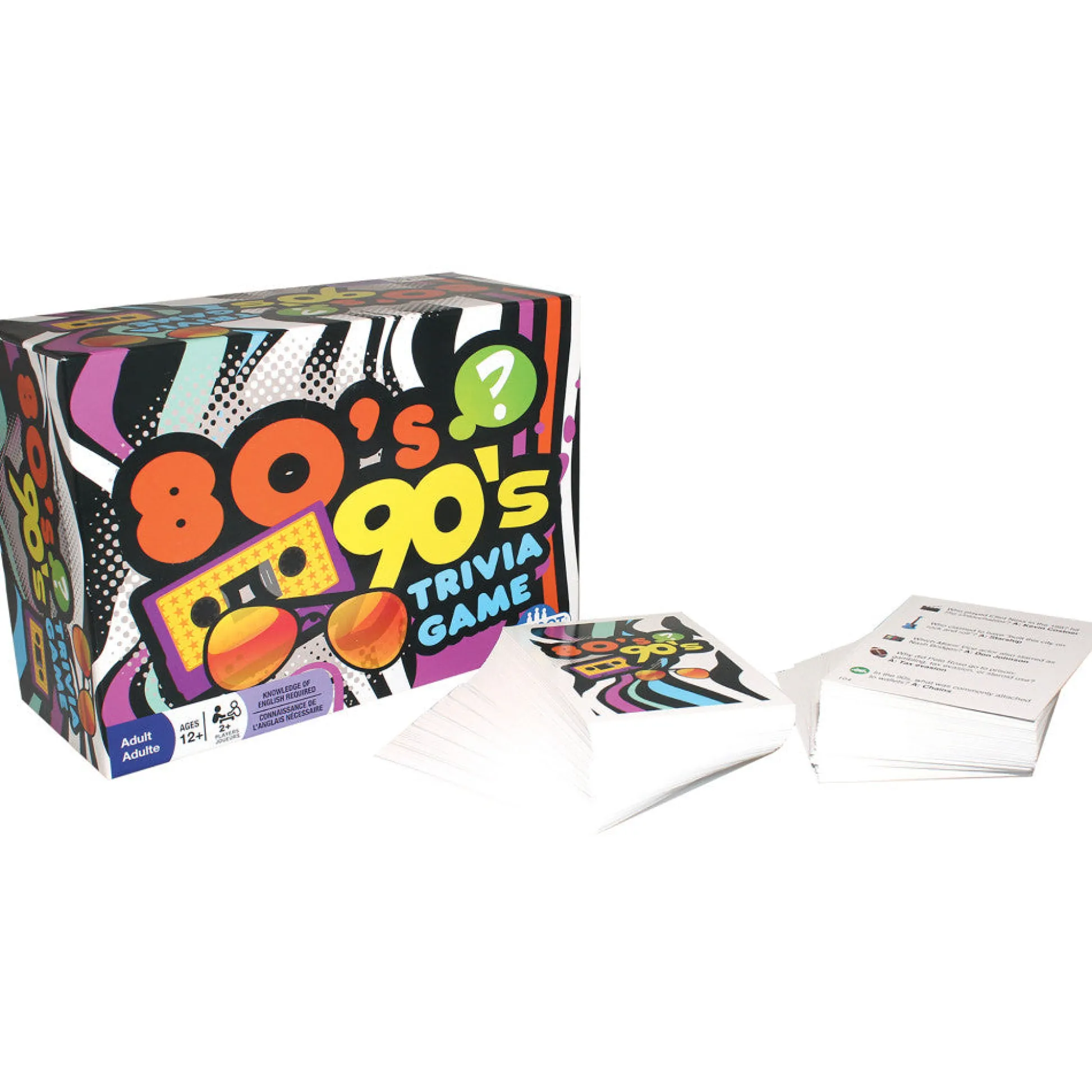 Flat River Group 80's & 90's Trivia Game - Nostalgic Multi-Category Question Card Game* Card Games|Social & Emotional Skills