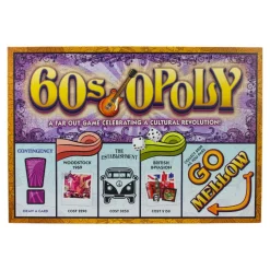 Calendar Holdings, LLC 60s Opoly: Groovy Board Game Blast From the Past* Role-Playing Games|Board Games