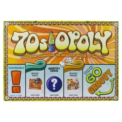 Calendar Holdings, LLC 70s Opoly Nostalgic Board Game – Relive the Disco Decade* Role-Playing Games|Board Games