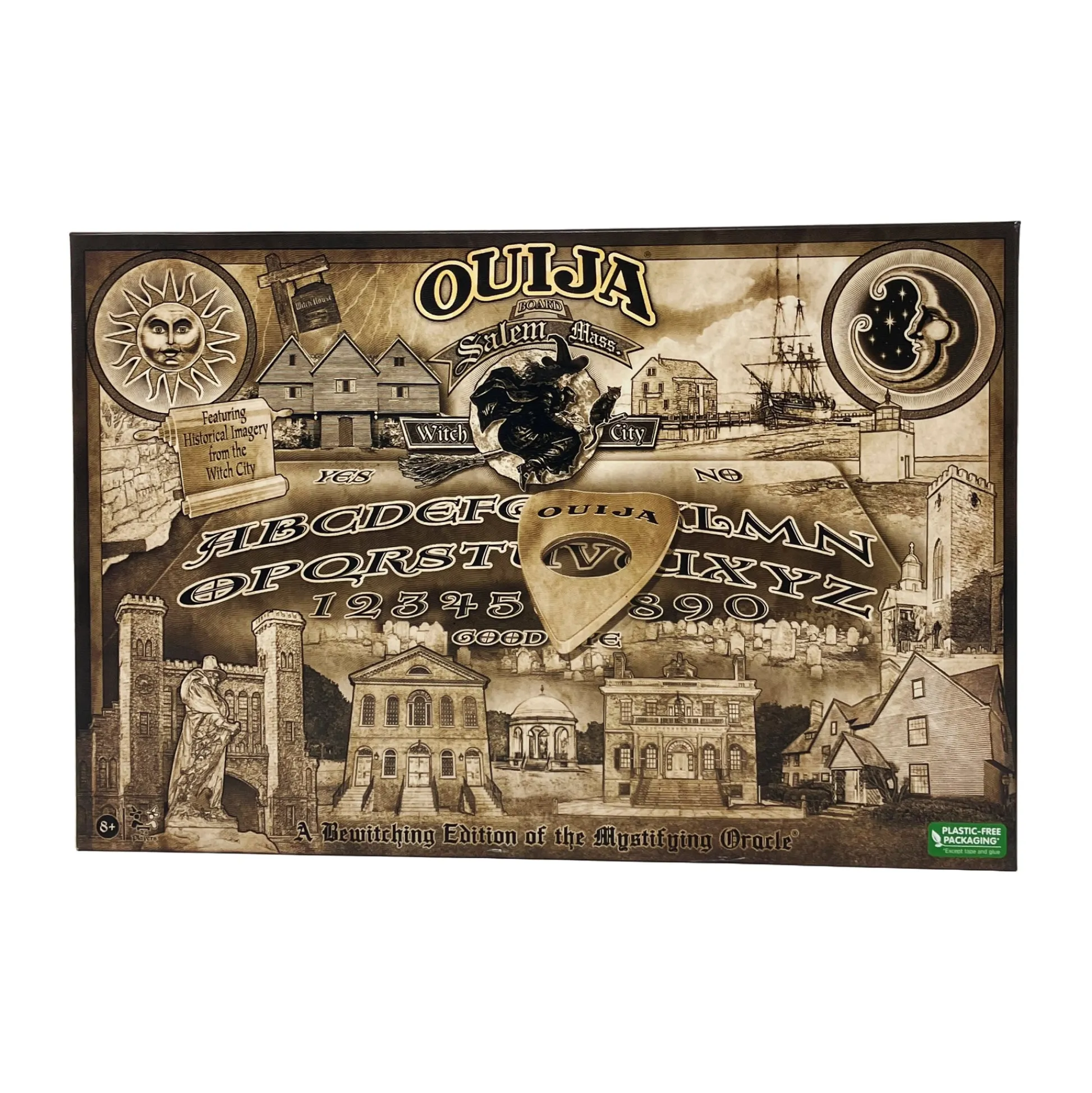 AreYouGame Salem Mass 'Witch City' Edition Ouija Board* Role-Playing Games|Board Games