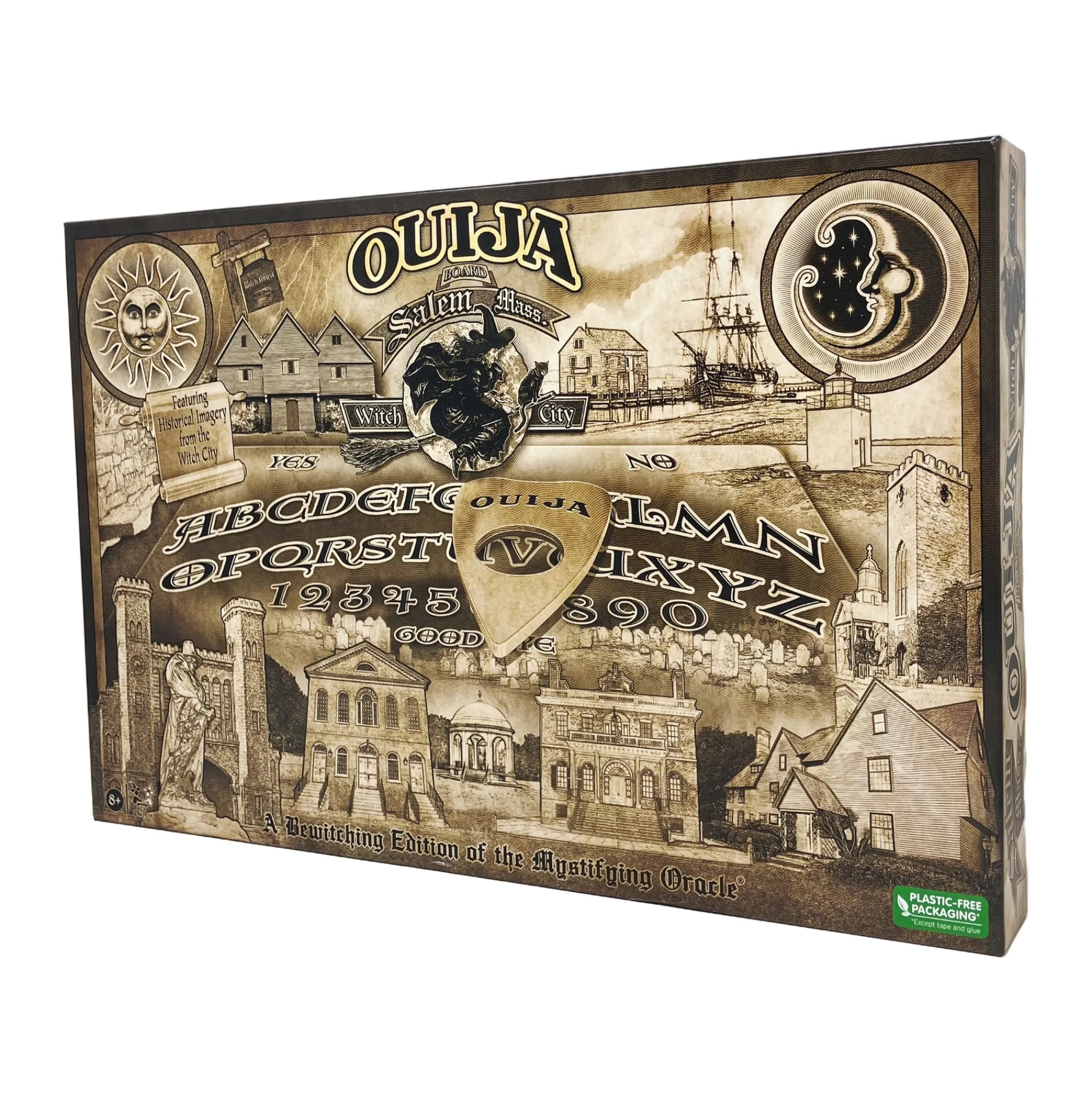 AreYouGame Salem Mass 'Witch City' Edition Ouija Board* Role-Playing Games|Board Games