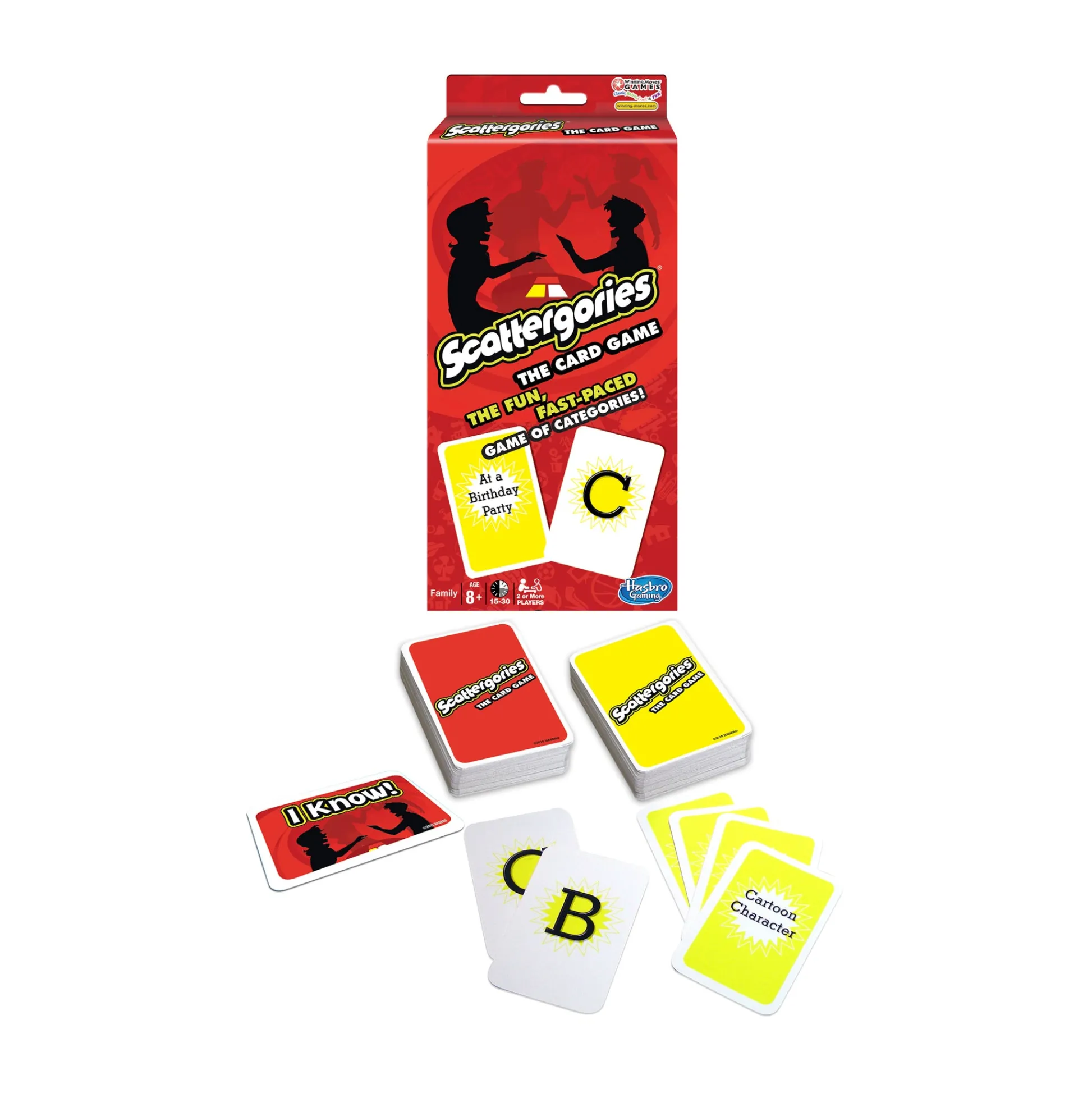 AreYouGame Scattergories: Portable Slap-Jack Inspired Card Game* Card Games