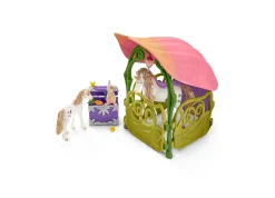 Flat River Group Schleich Bayala Glittering Flower House Playset with Unicorns and Stable* Playsets & Vehicles