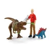 Flat River Group Schleich Dinosaurs: T-Rex Attack 5pc Dino Figurine Playset* Playsets & Vehicles