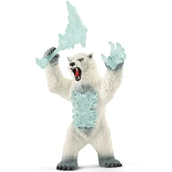 Flat River Group Schleich Eldrador 7.1 inch Blizzard Bear Action Figure with Weapon* Collectible Figures & Playsets