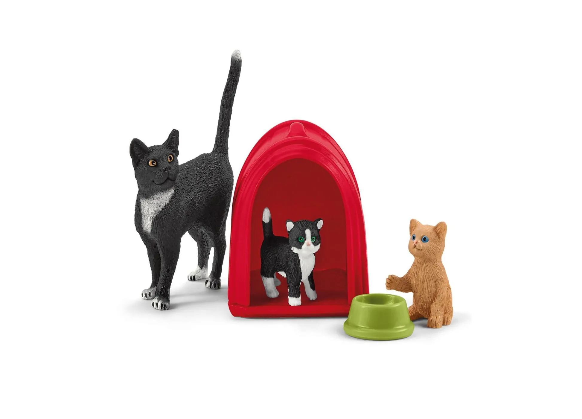 Flat River Group Schleich Farm World Playtime for Cute Cats Animal Figure Playset* Animal Figures|Dress Up