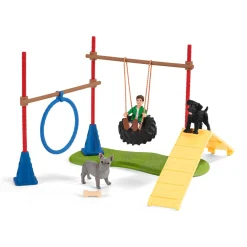 Flat River Group Schleich Farm World Puppy Agility Training - 14 Piece Playset* Playsets & Vehicles