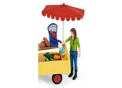 Flat River Group Schleich Farm World Sunny Day Mobile Farm Stand Playset* Animal Figures|Dress Up